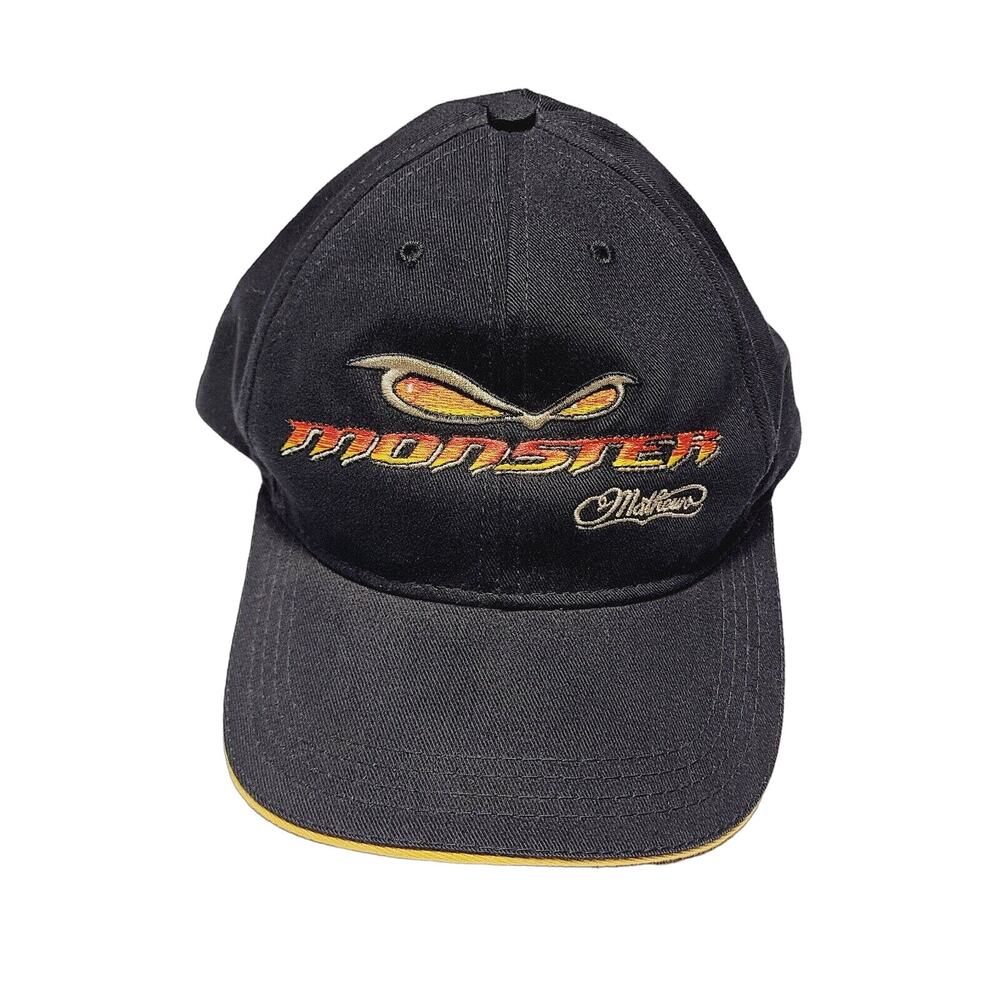 Mathews Brand Archery Monster Bow Embroidered Logo One Size Adjustable Strapback